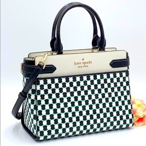 staci new benay spot medium satchel